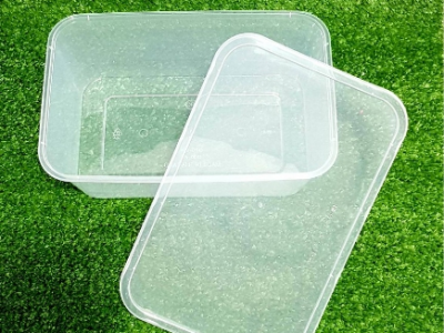 กล่อง 1 ช่องแบบแข็งสีใส 1,200 ml