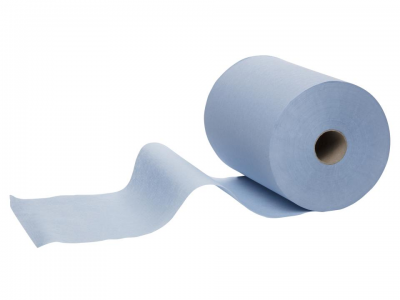 กระดาษเช็ดมือแบบม้วนสีฟ้า Scott Hand Towel Blue Airflex 176m.